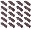 Anderson's Premium Maroon and Gray School Spirit Shakers, Cheerleader Pom Poms, Sports Fan, Football, Basketball, Homecoming, Squad, Team, Party, Dance Club, Performance, Celebration Pack of 100 view 2