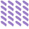 Anderson's Premium Light Purple and White School Spirit Shakers, Cheerleader Pom Poms, Sports Fan, Football, Basketball, Homecoming, Squad, Team, Party, Dance Club, Celebration Pack of 100 view 2
