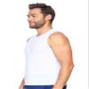 Expert Brand USA-Made Men's Soft Casual Activewear Siro Raw Edge Muscle Tee, White, XL view 2