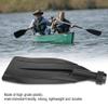 1 Pair, Blade Leaf Oar Replacement Kayak Paddle Replacement Kayak Canoe Paddle Replacement,Paddle Parts Accessories Black view 2