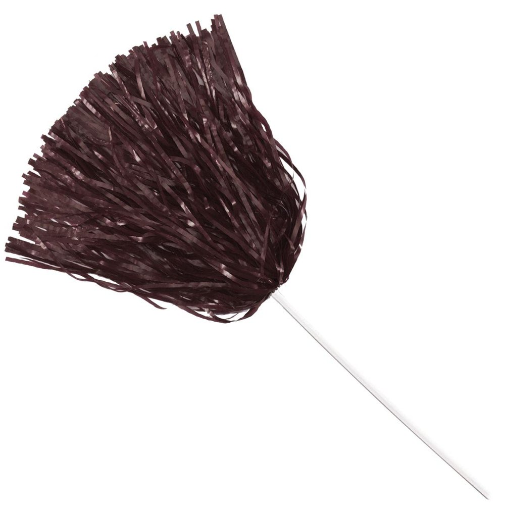 Anderson's Premium Maroon School Spirit Shakers, Cheerleader Pom Poms, Sports Fan, Football, Basketball, Homecoming, Squad, Team, Party, Dance Club, Performance, Competition, Celebration Pack of 100