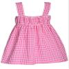 Bonnie Jean Girls 3M-6X Bright Seersucker Applique Dress and Hat (Butterfly 12M) view 3