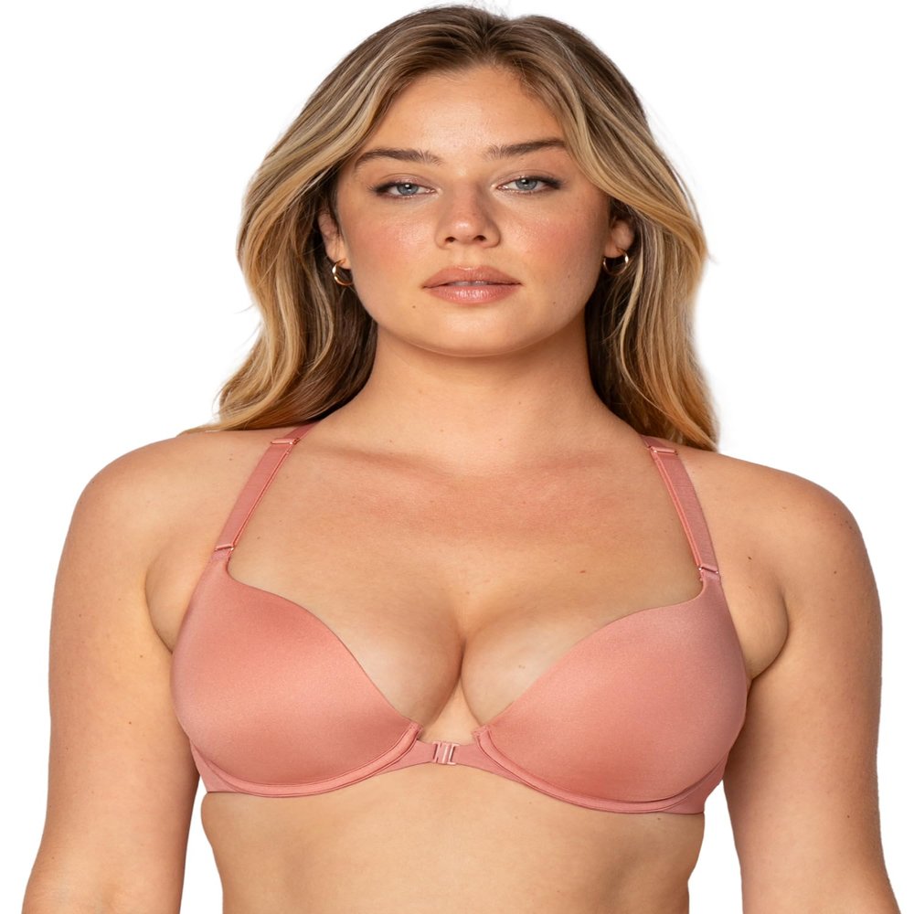 Smart & Sexy Women's Perfect Push-Up Bra, Push-Up Bras for Women with Super-Soft Padding, Best Bras for Women Tuscany Clay 40B