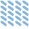 Anderson's Premium Columbia Blue and White School Spirit Shakers, Cheerleader Pom Poms, Sports Fan, Football, Basketball, Homecoming, Squad, Team, Party, Dance Club, Celebration Pack of 100 view 2