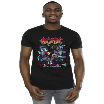 ACDC Men's Blow Up Your Video Jump T-Shirt Black Medium