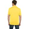 Vantage Apparel Men's Collegiate Premium Moisture Wicking Dark Gray Icon Polo, LSU Tigers, Gold, X-Large view 2