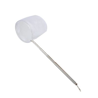 Fish Net Foldable Stainless Steel Fishing Landing Net Retractable Aquarium Scoop Catching Fishnet Long Handle Cleaning Pool Tool Dip Net