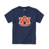 Little King NCAA Toddler Big Logo T-Shirt-100% Cotton-Boys & Girls-Auburn-Navy-2T Team Color view 2