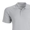 Vantage Apparel Men's Collegiate Premium Moisture Wicking Stretch Fit Diamond Print Polo, Clemson Tigers, Gray, Large view 3