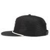 AMERICAN NEEDLE Miller High Life Beer Wyatt Adjustable Snapback Trucker Baseball Hat (23014A-MHL-BLK) Black view 2