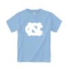 Little King NCAA Toddler Big Logo T-Shirt-100% Cotton-Boys & Girls-North Carolina-Carolina Blue-4T Team Color view 2
