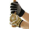 J&S Sporting Spider Grip Baseball Softball Batting Gloves for Mens and Kids (Black Gold, X-Large) view 2