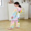 Kids Unicorn Onesie Halloween Christmas Cosplay Costume Sleepwear One-Piece Pajamas for Girls Boys view 2