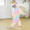Kids Unicorn Onesie Halloween Christmas Cosplay Costume Sleepwear One-Piece Pajamas for Girls Boys view 4