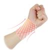 INOOMP 1 Pair Sports Compression Protective Wristband for Gym Wrist Wrap Workout Wrist Guard Brace Pink view 2