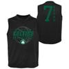 Outerstuff NBA Boys Youth (8-20) Jaylen Brown Boston Celtics Fast Lane Vneck Tank Top Muscle Shirt view 1