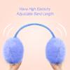 POXIMI Women Winter Earmuffs Girl Ski Adjustable Ear Covers for Cute Bow Ear Warmer Outdoor Earmuff Fleece Lining view 3