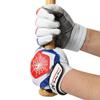 J&S Sporting Spider Grip Baseball Softball Batting Gloves for Mens and Kids (Blue Red, X-Large) view 2