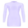 Linjinx Women's 30D Ultra Oil Shiny Bodystockings Mini Dress Sheer Nylon Elastic Tights Dresses Solid Medium view 3