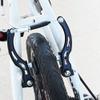 Lomodo 6 Pieces Bicycle Brake Accessories Including 2 Pack Aluminium Alloy Brake Levers (2.2 cm in Diameter) and 2 Pair V Brake Set and 2 Pack Brake Wire for Mountain/Road/MTB Bike(Black) view 4