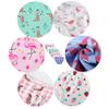 Cadidi Dinos Kids Toddler Panties Little Girls Assorted Underwear Rainbow Strawberry (Pack of 6) Size 12 view 3