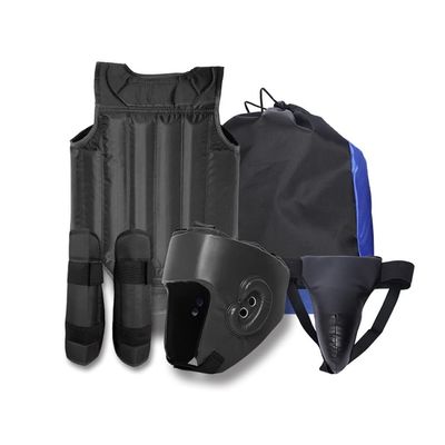 Sparring Gear Set Protective Gear Full SetMartial Arts Protector Equipment Sanda Kickboxing Kit 5pcs Gear Set for Men and Woman (Size : Black)