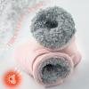 RAOEXI Toddler Infant Winter Mittens Lined with Fleece Easy-on Baby Boy Girls Warm Gloves Outdoor(B-pink&purple,M(1-2 Years)) view 2