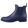Asgard Women's Ankle Rain Boots Waterproof Chelsea Boots, Navy Blue 39 (Size 8.5) view 4
