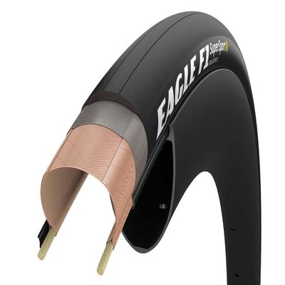 Goodyear Bike - Eagle F1 Supersport R Tubeless Complete - Bicycle Tire (Black, 700x30)