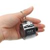 SEIWEI Hand Held Tally Counter Manual Counting 4 Digit Number Golf Clicker Tally Counter Hand Held Clicker Palm Golf People Counting Club view 3