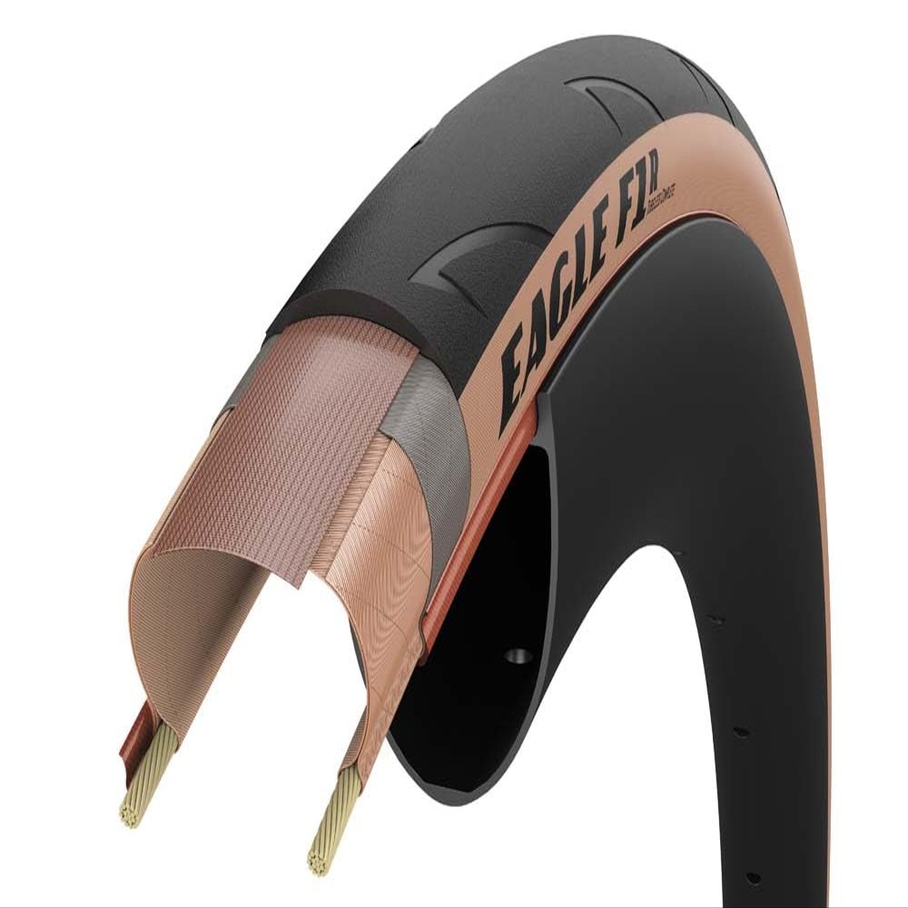 Goodyear Bike - Eagle F1 R Tubeless Complete - Bicycle Tire (Transparent, 700x28)