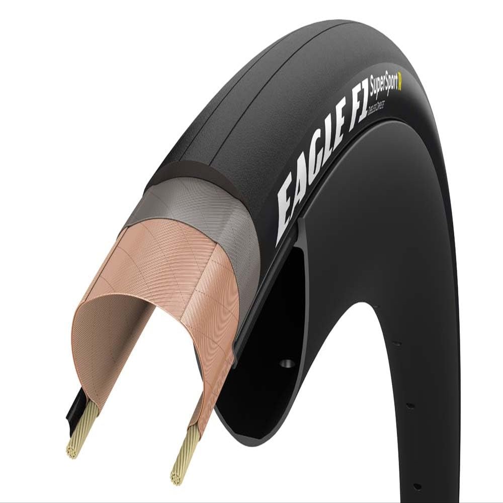 Goodyear Bike - Eagle F1 Supersport R Tubeless Complete - Bicycle Tire (Black, 700x28)