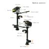 Outboard Motor, 4 Stroke 4Hp Vessel Outboard Motor 55Cc heavy Duty Fishing Boat Motor Boat Engine Wind Cooling System W/CDI System view 4