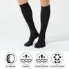HAPYCEO Orange Softball Socks, Men Women Knee High Non-slip Baseball Football Soccer Training Halloween Velma Neon Long Socks for School 2 Pairs, Large view 2