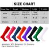 HAPYCEO Orange Softball Socks, Men Women Knee High Non-slip Baseball Football Soccer Training Halloween Velma Neon Long Socks for School 2 Pairs, Large view 3