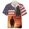 Emergency Response Hawaiian Shirts for Men - Firefighter Mens Button Down Short Sleeve Unisex Summer Aloha Shirts (PA-HW26) Size S view 1