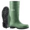 HISEA Men's Rain Boots, Waterproof PVC Boots with Steel Shank, Protective Footwear Seamless Fishing Outdoor Work Boot, Durable Anti-Slip Kneed Boot for Agriculture and Industrial Working, Green, 9 view 1