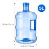 Baluue 1.32 Gallon Water Bottle 5 Litter Water Bucket Jug with Lids Jug High Capacity Home Hold For Outdoor Sports Camping view 2