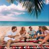 Beach Blanket, Christmas Red Car Red Plaid Vintage Wood Plank Beach Mat 83"x79" Large Picnic Blanket,Sandproof Waterproof Outdoor Beach Blankets for Travel Camping Hiking Beach Vacation view 3