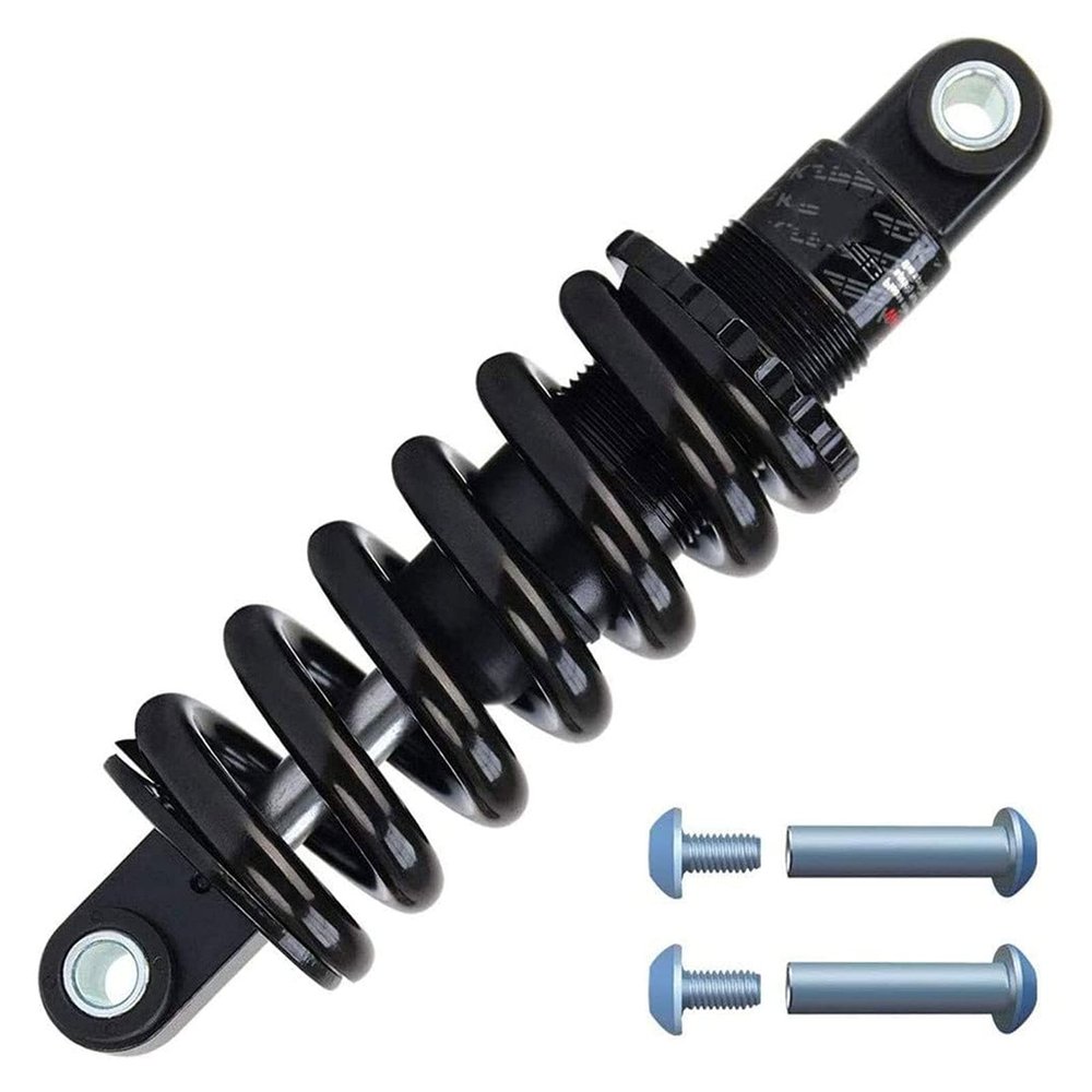 ZECHAO Mountain Bike Shock Absorber 150 mm Bike Rear Shocks, Bike Air Rear Shocks Adjustable Spring for Downhill Mountain Road Bike Rear Shocks (Size : 250 Lbs)