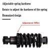 ZECHAO Mountain Bike Shock Absorber 150 mm Bike Rear Shocks, Bike Air Rear Shocks Adjustable Spring for Downhill Mountain Road Bike Rear Shocks (Size : 250 Lbs) view 3