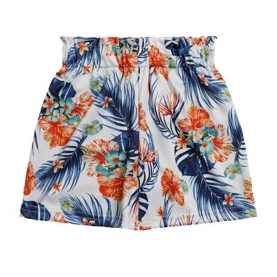 Cartoon Prints Beach Kids Girls Bathing Suit Toddler Swim Infant Shorts Boys Swimming Pull On Trunks Girls Beach Shorts (Orange, 5-6 Years)