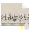 Beach Blanket, Lavender Flower Purple Floral Boho Beige Style Beach Mat 95"x80" Large Picnic Blanket,Sandproof Waterproof Outdoor Beach Blankets for Travel Camping Hiking Beach Vacation view 1