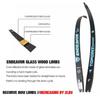 66/68/70 Inch ILF Recurve Bow for Adult Youth Teens,18-44lbs,Takedown Recurve for Athletic Competition,Olympic Recurve Bow,ILF Bow Riser/Limbs,Right Handed(68inch-30lbs,Black) view 4