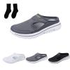 FUSSWIND Meaboots Sandals - Meaboots Men's Comfort Breathable Support Sports Sandals, Meaboots Orthopedic Sandals for Men (Grey, 9) view 1