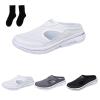 FUSSWIND Meaboots Sandals - Meaboots Men's Comfort Breathable Support Sports Sandals, Meaboots Orthopedic Sandals for Men (White, 7) view 1