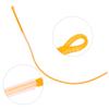10PCS Fishing Loop Line, 30LB/50LB Fishing Loops Connector Fly Loop Line Fishing Tackle Accessory (Yellow 30LB) Fly Line view 2