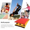 YXXSDP Vault Gymnastics Springboard with 4 6 9 Springs, Portable Curved Beginning Gymnasts Elastic Board, Thickened Sport Equipment for Gymnastics Center (Size : 120x60x26cm/6 Springs) view 4