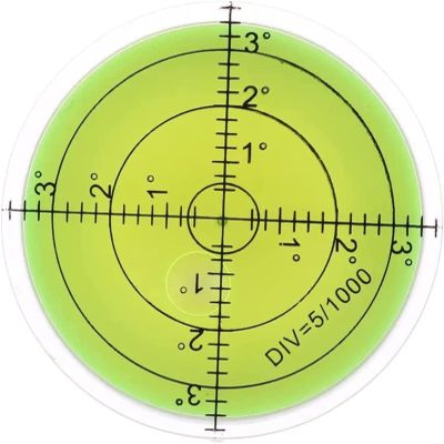 Pro Putt Green Reader, Golf Ball Marker, Golf Putting Aid Round Bubble Level High Precision Reader Tool Golf Accessories,Green