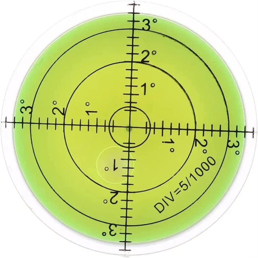 Pro Putt Green Reader, Golf Ball Marker, Golf Putting Aid Round Bubble Level High Precision Reader Tool Golf Accessories,Green